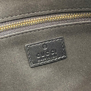 Gucci 815216 GG Emblem medium shoulder bag Black - Default Title - View 11