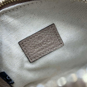 Gucci 815256 GG Emblem super mini top handle bag Apricot - Default Title - View 10