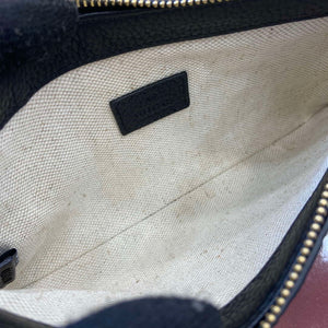Gucci 815278 GG Emblem Super Mini Bag Black - Default Title - View 8