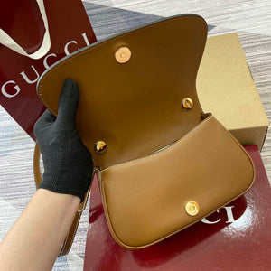 Gucci 815700 Gucci Blondie mini shoulder bag Brown Leather - Default Title - View 10