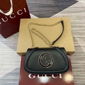 Gucci 815711 Gucci Blondie mini shoulder bag Black - Default Title - View 1
