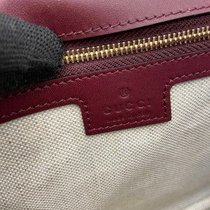 Gucci 815714 Gucci Blondie Small Top Handle Bag Wine red - Default Title - View 10