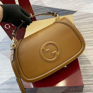 Gucci 815716 Gucci Blondie Medium top handle bag Brown - Default Title - View 6