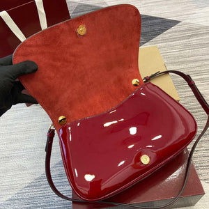 Gucci 815719 Gucci Blondie Medium top handle bag Patent Leather Red - Default Title - View 10