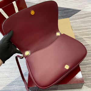 Gucci 815719 Gucci Blondie Medium top handle bag Red and Wine Red suede - Default Title - View 11