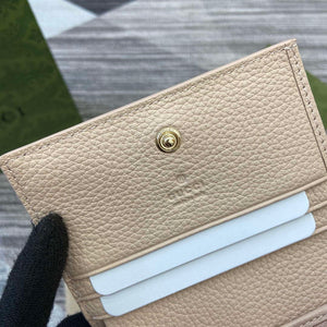 Gucci 815901 GG Emblem mini wallet Beige - Default Title - View 8