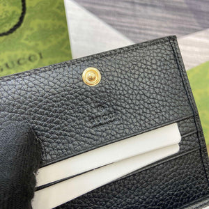 Gucci 815901 GG Emblem mini wallet Black - Default Title - View 10