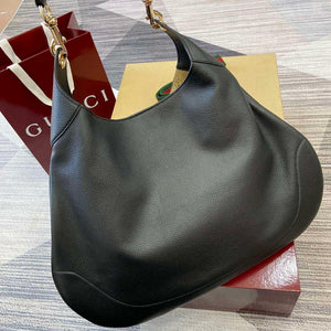 Gucci 815924 Gucci B Medium Shoulder Bag Black - Default Title - View 6