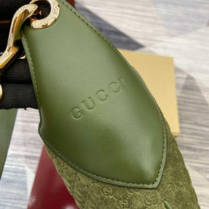 Gucci 815924 Gucci B Medium Shoulder Bag Green - Default Title - View 4