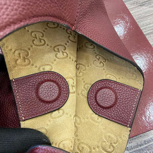 Gucci 815924 Gucci B Medium Shoulder Bag Wine red - Default Title - View 10