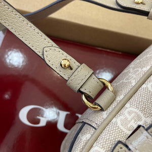 Gucci 816357 Ophidia Super Mini Shoulder Bag Oatmeal - Default Title - View 10
