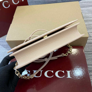 Gucci 818705 GG Emblem super mini shoulder bag Beige - Default Title - View 6