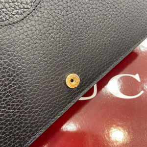 Gucci 818705 GG Emblem super mini shoulder bag Black - Default Title - View 7