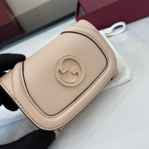Gucci 818795 Gucci Blondie card case Aprioct - Default Title - View 5