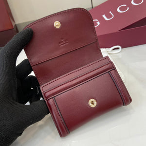 Gucci 818795 Gucci Blondie card case Wine Red - Default Title - View 7