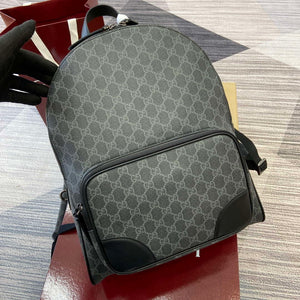Gucci 821159 GG Emblem Medium Backpack Black - Default Title - View 5