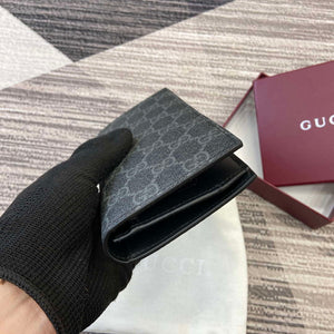 Gucci 821213 GG Emblem Black mini wallet - Default Title - View 3