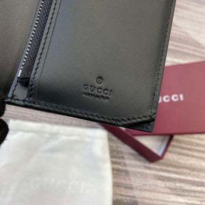 Gucci 821213 GG Emblem Black mini wallet - Default Title - View 8