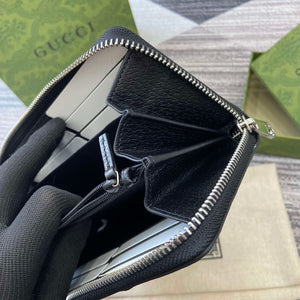 Gucci GG Emblem Black and Beige 821803 mini wallet - Default Title - View 11
