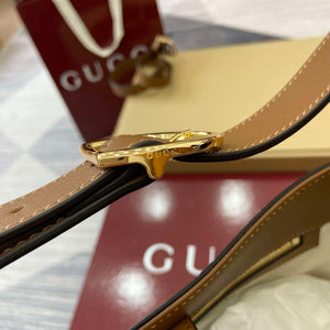 Gucci 833660 Gucci 73 Medium Bucket Bag Brown smooth leather - Default Title - View 5