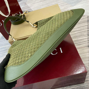 Gucci 834981 Gucci B medium Shoulder Bag Dark green - Default Title - View 9
