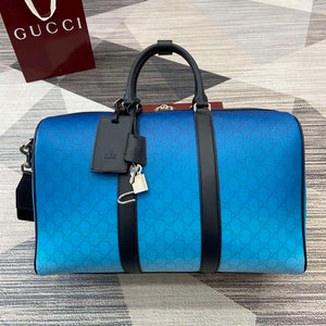 Gucci 835688 Gucci Chroma Medium Duffle Bag Gradient blue - Default Title - View 1