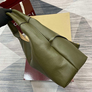 Gucci 837466 Gucci Softbit Maxi Shoulder Bag Dark green - Default Title - View 4