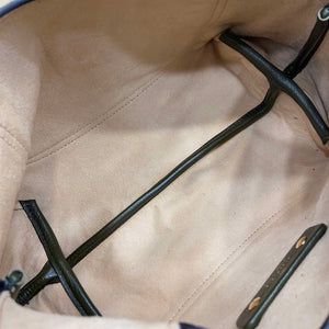 Gucci 837467 Gucci Softbit Medium Top Handle Bag Dark Green - Default Title - View 9