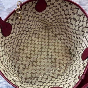 Gucci 839112 Gucci Totissima Large Reversible Tote Bag Red - Default Title - View 9