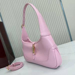 Gucci 863137 Jackie Slim Medium Shoulder Bag Light Pink - Default Title - View 3