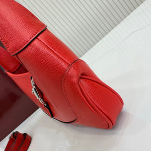 Gucci 863137 Jackie Slim Medium Shoulder Bag Red - Default Title - View 4