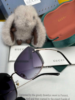 Gucci G7639 Sunglasses Luxury Fashion Show Sunglasses G991459 - Color 1 - View 6