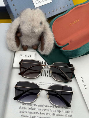 Gucci G7639 Sunglasses Luxury Fashion Show Sunglasses G991459 - Color 1 - View 8