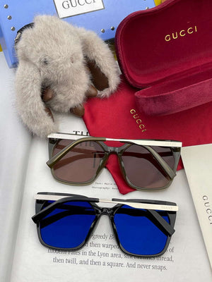 Gucci G82803 Sunglasses Luxury Fashion Show Sunglasses G991466 - Color 1 - View 8