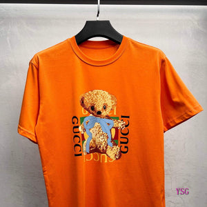 Gucci Women Men T-shirts Wholesale Gucci Short Sleeve Clothing G60884 - S - View 4