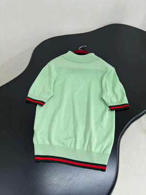 Gucci Women New Wool Blend Polo Shirt G85271 - S - View 9