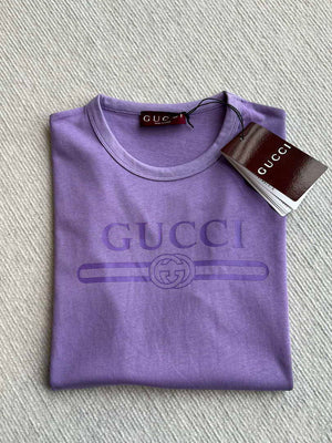 Gucci Women Slogan cotton short-sleeved T-shirt G85286 - S - View 2