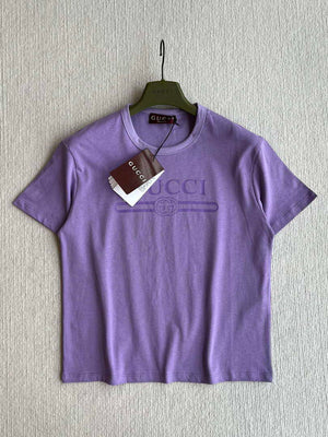 Gucci Women Slogan cotton short-sleeved T-shirt G85286 - S - View 4
