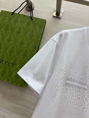 Gucci Women Slogan cotton short-sleeved T-shirt G85294 - S - View 5