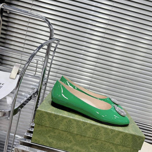 Gucci Women's Ballet Flat With Fashion Shoes G53205 - Euro 35=US 4 - View 2