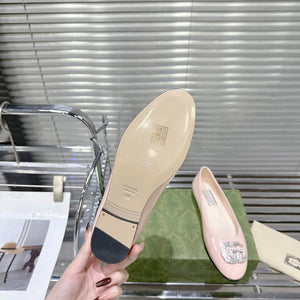 Gucci Women's Ballet Flat With Fashion Shoes G53206 - Euro 35=US 4 - View 9