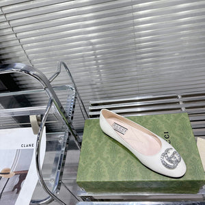 Gucci Women's Ballet Flat With Fashion Shoes G53207 - Euro 35=US 4 - View 4