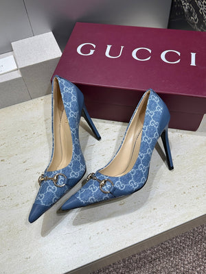Gucci Women's Pointed-toe High Heels Shoes 9.5cm G86233 - Euro 35=US 4 - View 4
