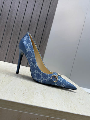 Gucci Women's Pointed-toe High Heels Shoes 9.5cm G86233 - Euro 35=US 4 - View 6