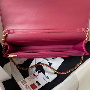 Chanel AP3363 Flap Baguette Bag Velvet Wine Red - Default Title - View 7