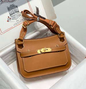 Hermes 316413 Jyspiere Leather Hermes bags Brown H900921 - Default Title - View 1