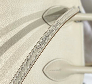 Hermes 316419 Bolide 1923 Mini Leather Bag H900972 - Sliver - View 5