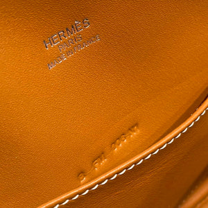 Hermes 316419 Bolide 1923 Mini Leather Bag H900973 - Sliver - View 8