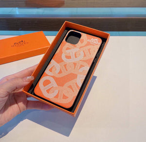 Hermes Apple Iphone Leather Premium Deluxe Phone Case H66322 - iPhone15pro max £¨6.7£© - View 2
