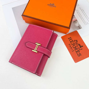 Hermes Bearn wallet Epsom calfskin mini wallet H20904 - Gold - View 2